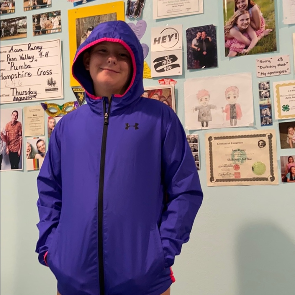 under armor wind breaker